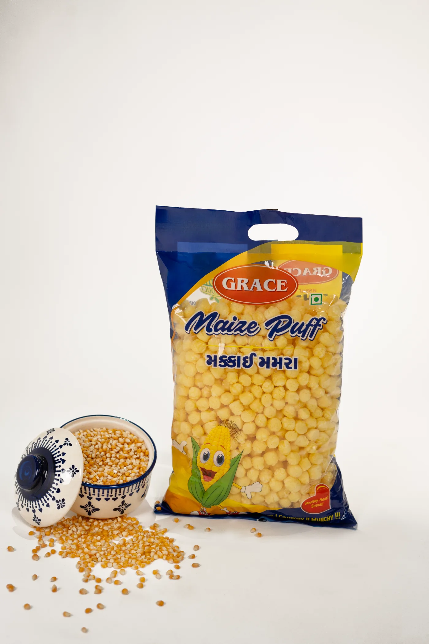 The Pack — Grace maize & millet puff making process, step 05